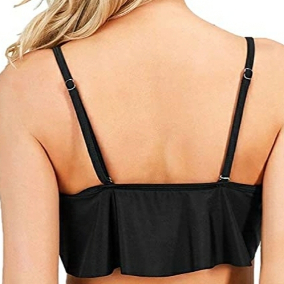 Black Bikini SwimTop - Picture 2 of 6